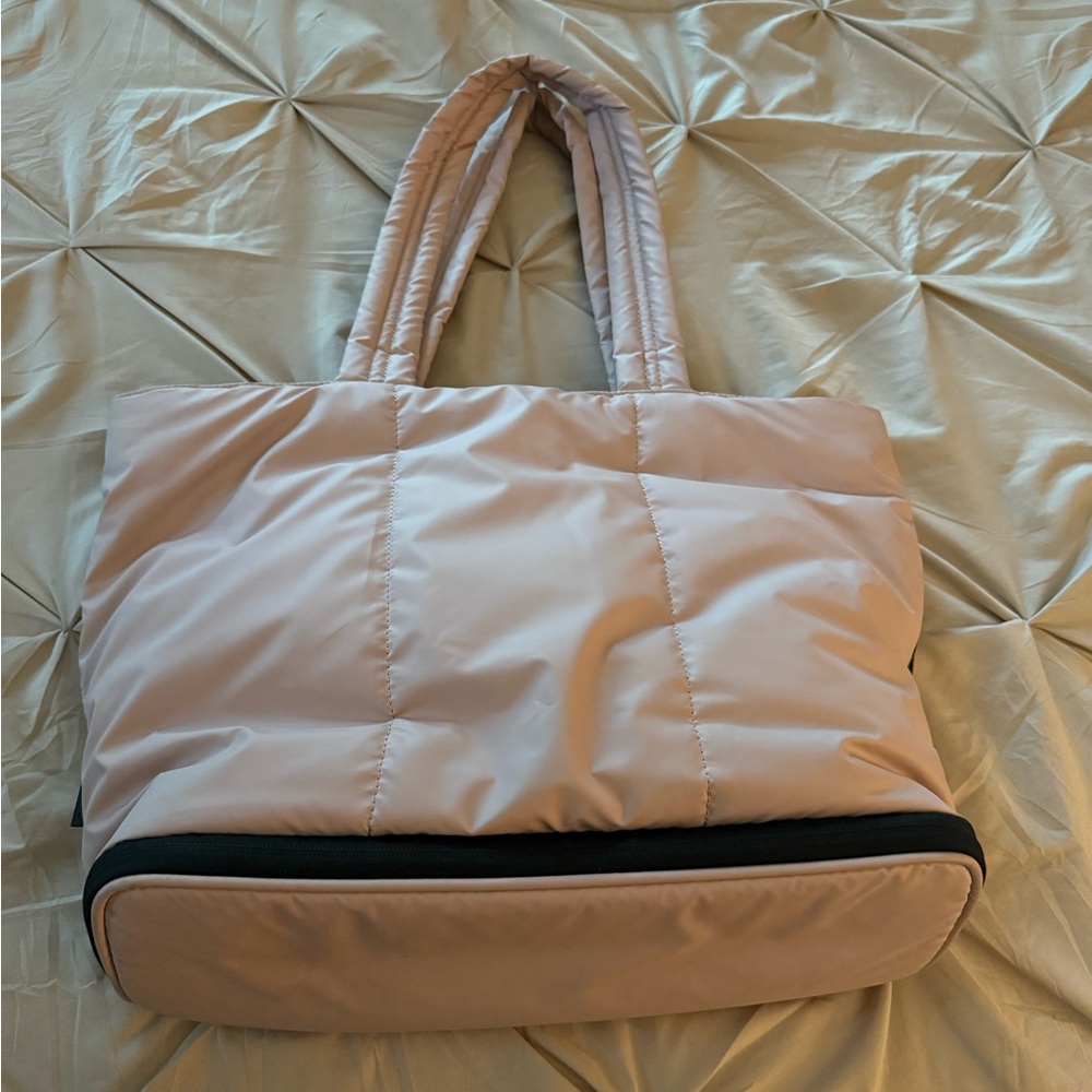 Calpak Cream Tote Bag